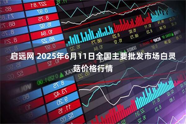 启远网 2025年6月11日全国主要批发市场白灵菇价格行情